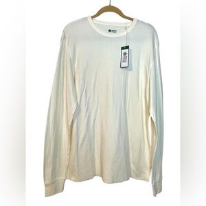 New Men’s Alpine Design UPF 50 long sleeve ribbed Crewneck tee